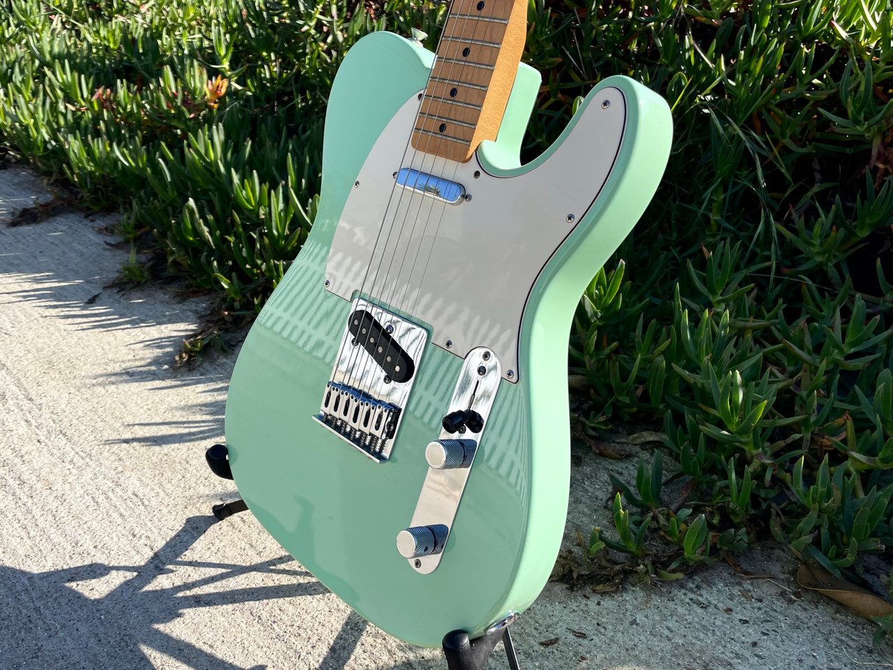 Fender FSR Telecaster Surf green matching headstock w/ matching Fender Blues Jr. SOLD